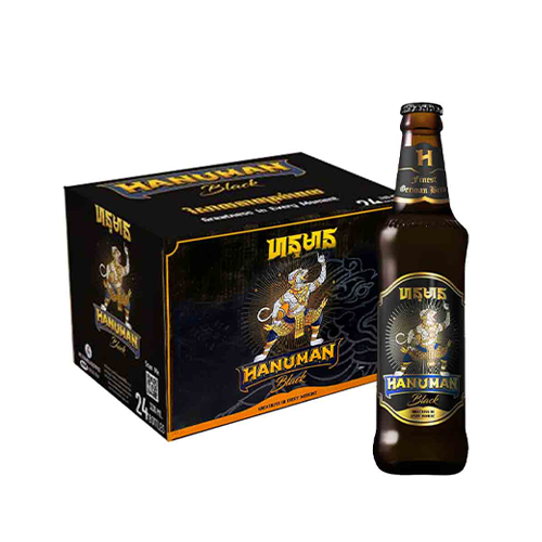 Hanuman Black case and bottle